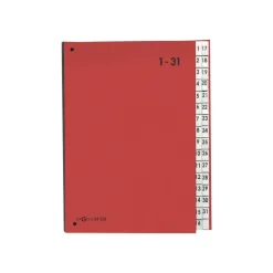 Pagna - Trieur numérique 32 positions - rouge