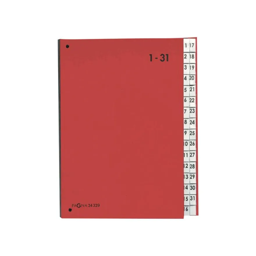 Pagna - Trieur numérique 32 positions - rouge