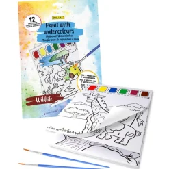 Paint with watercolour Wildlife (peinture à l'eau)