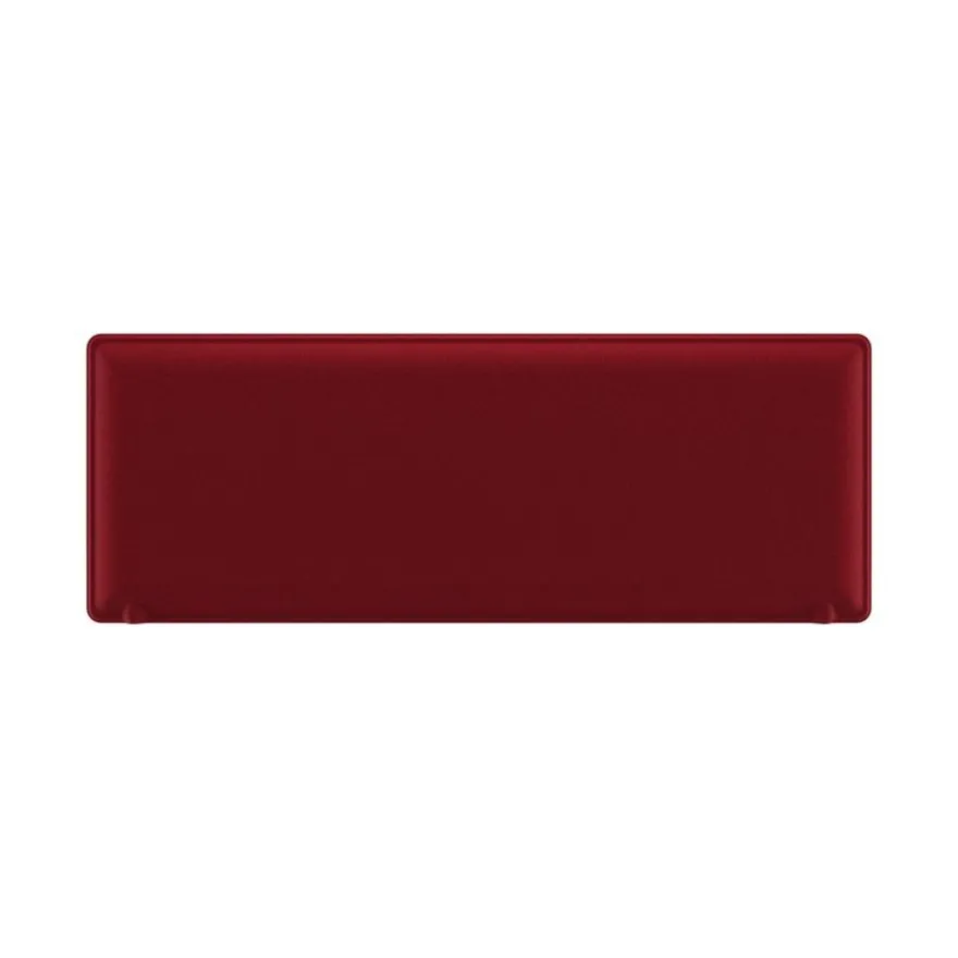 Panneau acoustique avec patine de fixation noir - L120 x 40 cm - Rouge