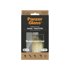 PanzerGlass - Protection d'écran - verre trempé pour Galaxy S23 Ultra - transparent