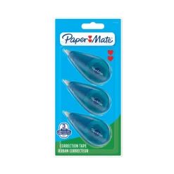 Paper Mate - Pack de 3 mini rubans correcteur - 5 mm x 6 m