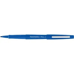 Paper Mate Flair Original - Pack de 12 feutres fins - pointe moyenne - bleu