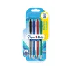 PAPER MATE® FLEXGRIP ULTRA™ 4 stylos bille rétractables - Noir, Bleu, Rouge, Vert - Pointe Moyenne