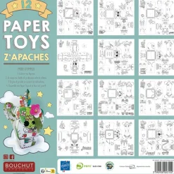 Paper Toy Z'Apaches - 29 x 29 cm - Bouchut