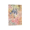 PAPERBLANKS FLEXIS WILLIAM KILBURN - Carnet flexi couverture souple - mini 90 x 140 mm - 208 pages ivoire - Anemone