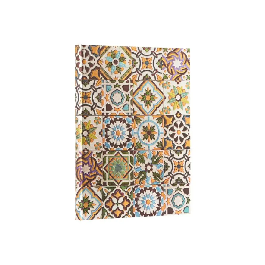 Paperblanks Portuguese Tiles - Journal - 175 x 230 mm - 144 pages - uni - Porto - couvercle multicolore