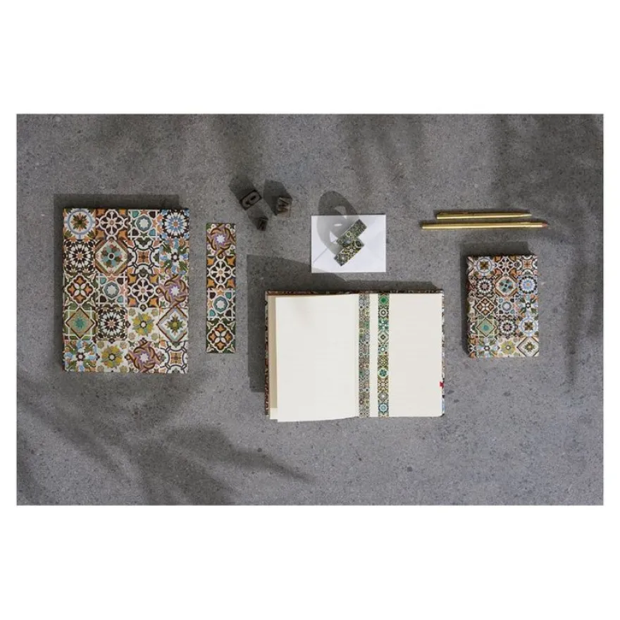 Paperblanks Portuguese Tiles - Journal - 175 x 230 mm - 144 pages - uni - Porto - couvercle multicolore