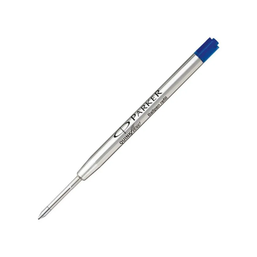 Parker - Recharge pour stylo bille - bleu - encre gel