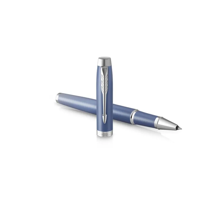 PARKER - Stylo roller IM Rituals bleu - pointe fine