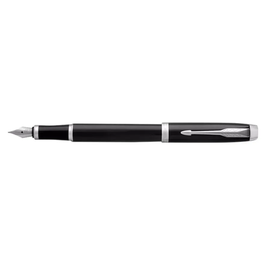 Parker IM - Stylo plume noir CT - pointe moyenne