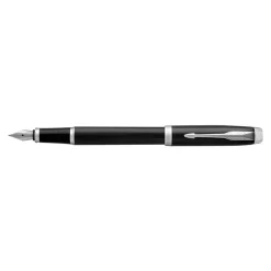 Parker IM - Stylo plume noir CT - pointe moyenne