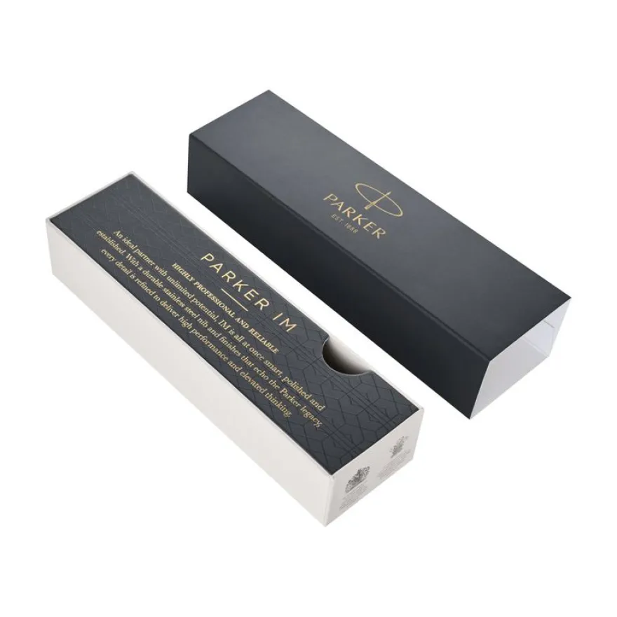 Parker IM - Stylo plume noir CT - pointe moyenne