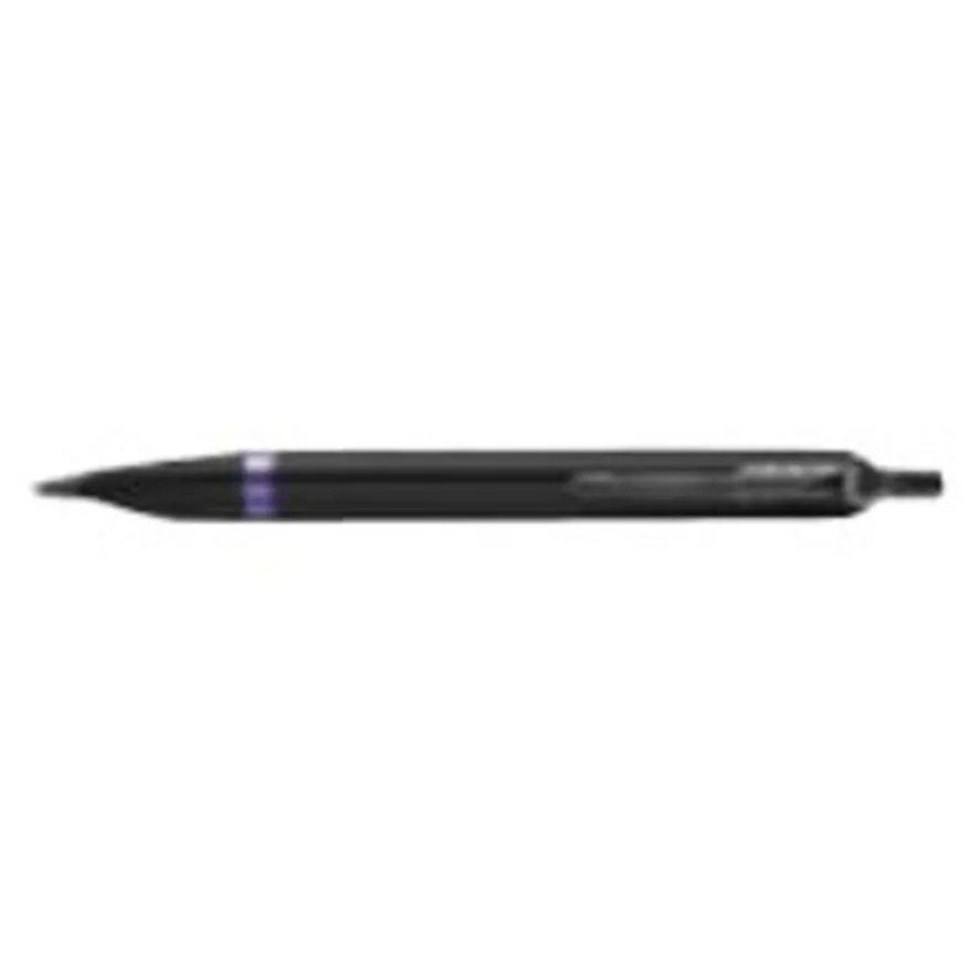 Parker IM Essential Vibrant Rings - Stylo à bille noir/violet - pointe moyenne