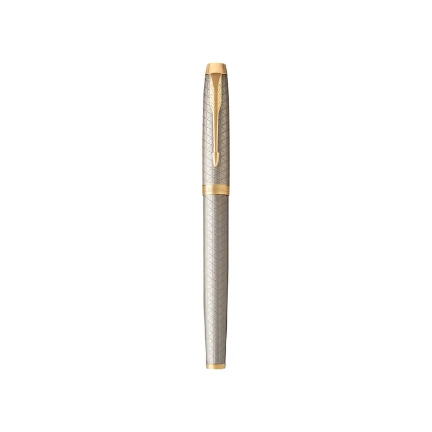 Parker IM Premium - Roller warm grey - pointe 0,7 mm