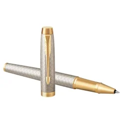 Parker IM Premium - Roller warm grey - pointe 0,7 mm