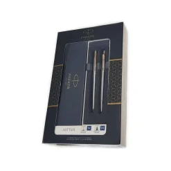 Parker Jotter - Coffret stylo plume et stylo à bille doré - pointe moyenne