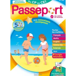 Passeport - Du CP au CE1 6/7 ans - Cahier de vacances