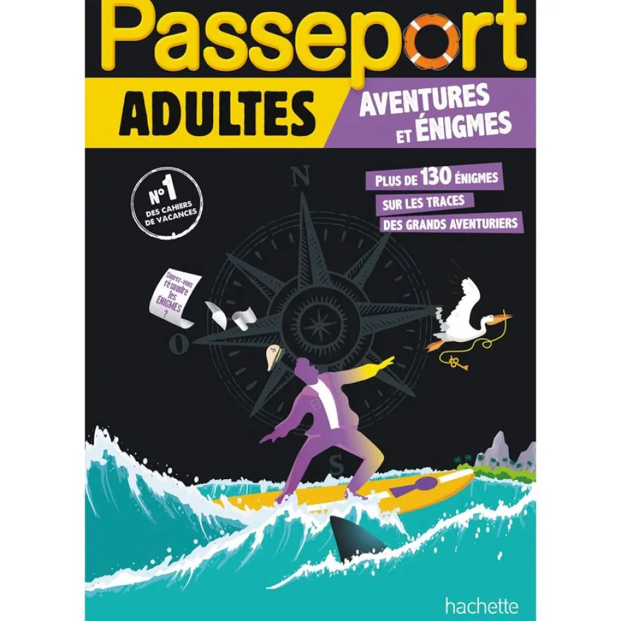 Passeport Adultes - Aventures et énigmes - Cahier de vacances
