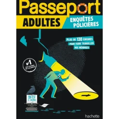 Passeport Adultes - Enquêtes policières - Cahier de vacances