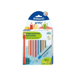 Pelikan Griffix - Crayon de couleur - couleurs assorties - 4 mm