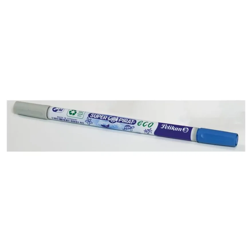 Pelikan Super Pirat Eco - stylo effaceur / de réécriture - bleu