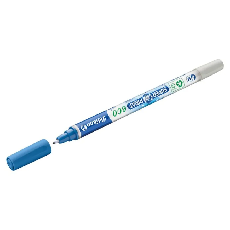 Pelikan Super Pirat Eco - stylo effaceur / de réécriture - bleu