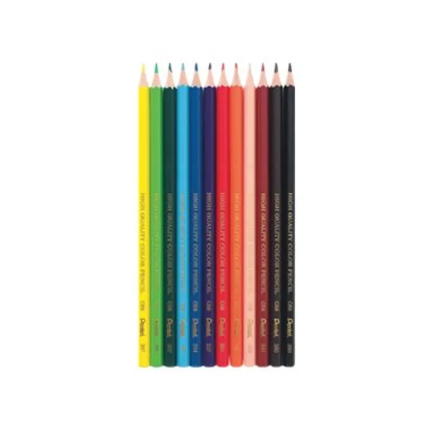 Pentel - 12 Crayons de couleur