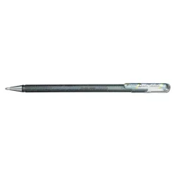 Pentel - Roller encre metallique pailletée - 1 mm - argent