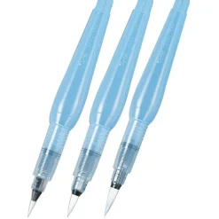 Pentel Arts - Set 3 pinceaux à réservoir d'eau - Calligraphie