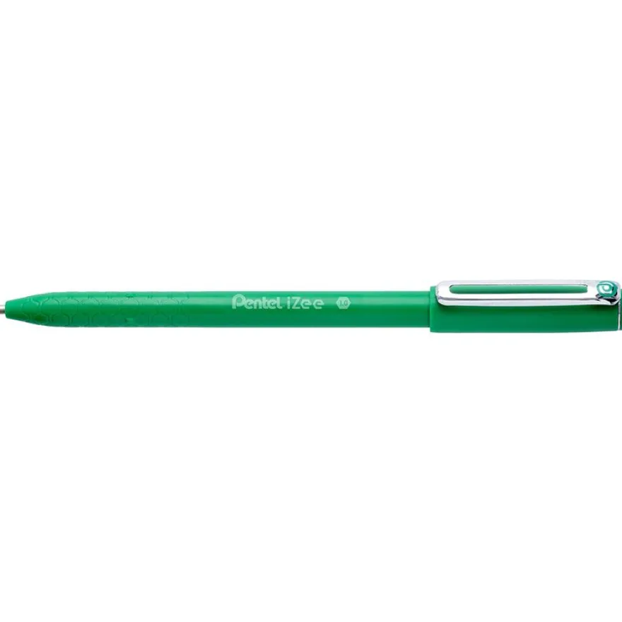 Pentel iZee - Stylo à bille capuchon - vert - 1 mm - moyen
