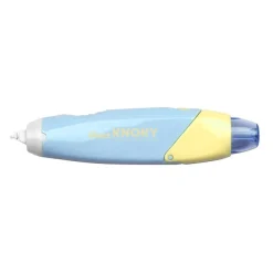 Pentel Knoky - Ruban correcteur rétractable - 5 mm x 6 m - bleu ciel