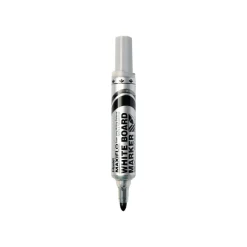Pentel MAXIFLO - Brosse magnétique et 4 Marqueurs MAXIFLO - pointe ogive large - couleurs assorties