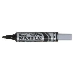 Pentel MAXIFLO - Marqueur effaçable - pointe ogive large - noir