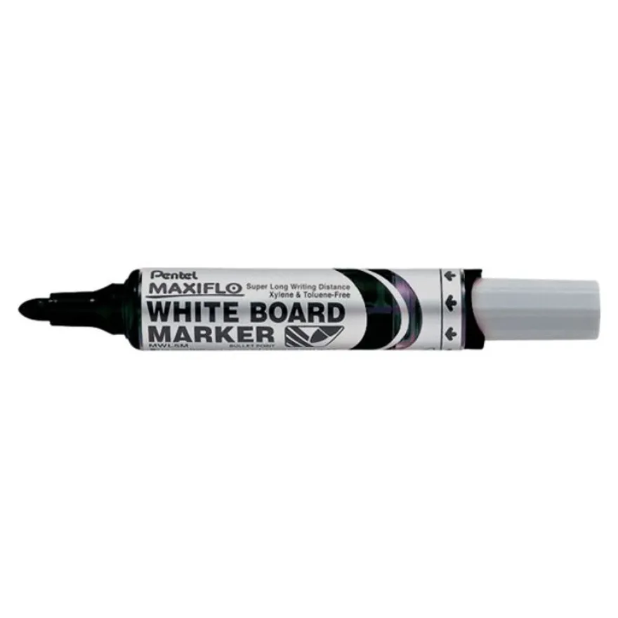 Pentel Maxiflo - Pack de 4 marqueurs effaçables - couleurs assorties