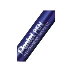 Pentel PEN N50 - Marqueur permanent - pointe ogive - bleu