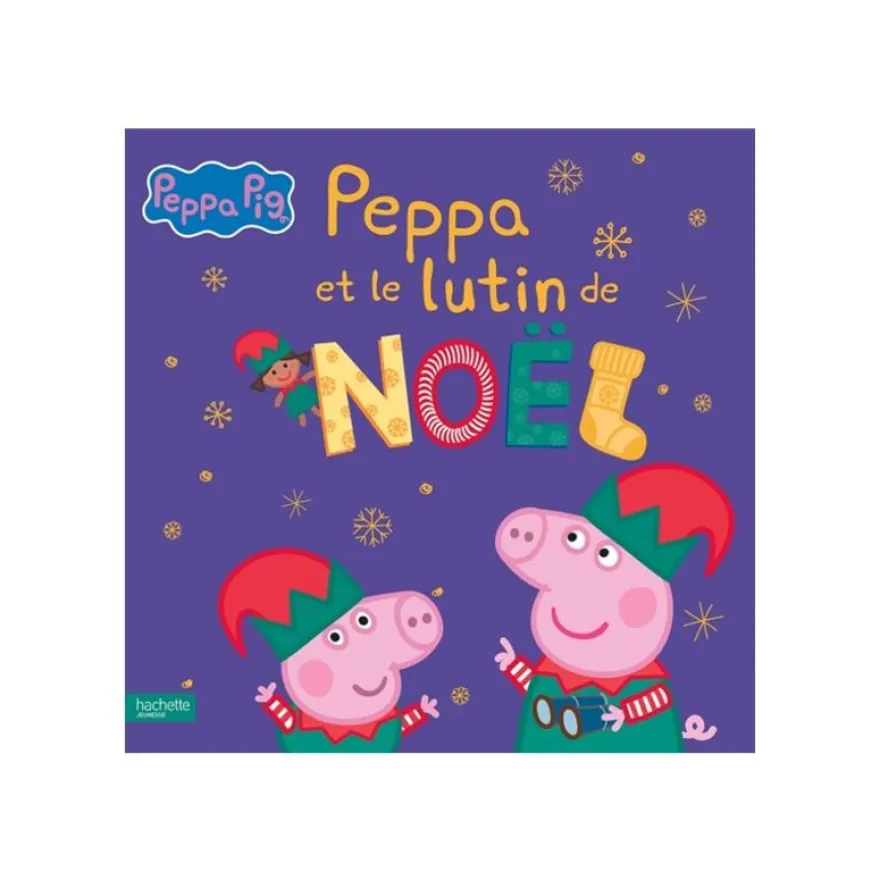 Peppa Pig et le lutin de Noël - livre d'images