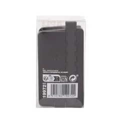 Perforatrice noire en métal, 2 trous, jusqu'à 12 feuilles, solide et facile à utiliser