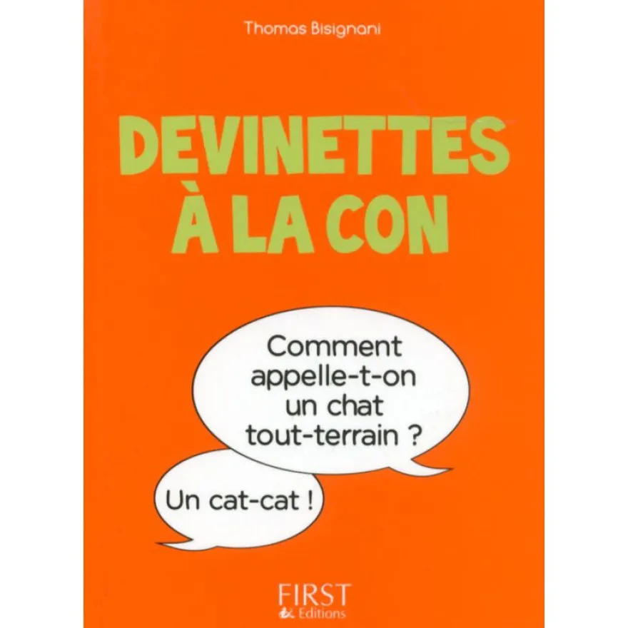 Petit Livre De - Devinettes à la Con