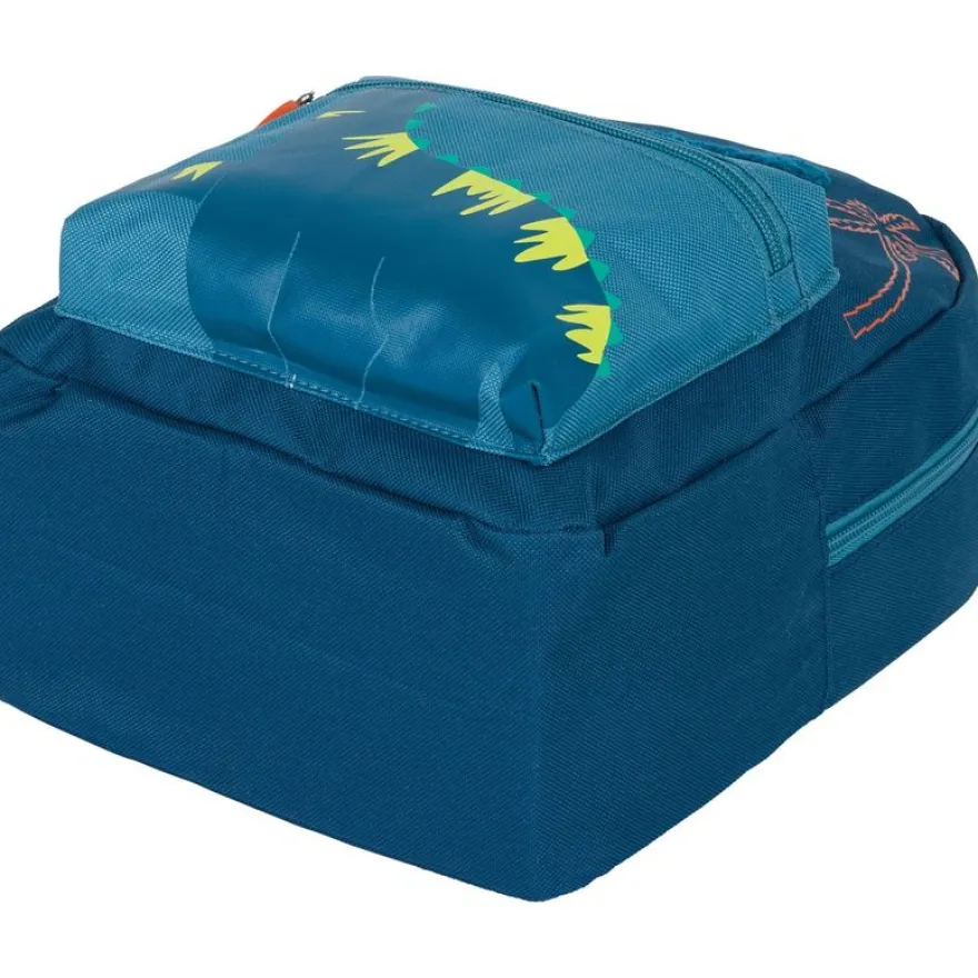 Petit Sac à dos Dino - 1 compartiment - marine et bleu - Oberthur