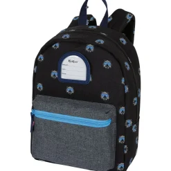Petit Sac à dos Kickers Boy - 1 compartiment - noir et gris chine - Oberthur