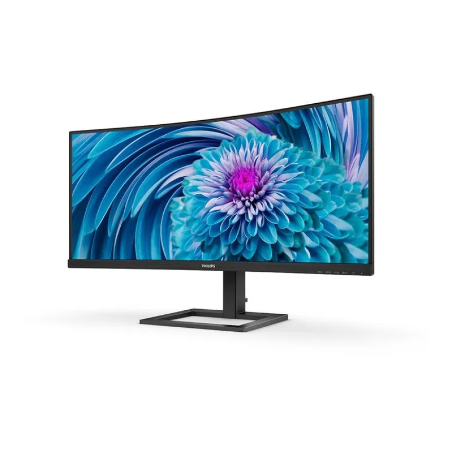 Philips E-line 346E2CUAE - Écran LED incurvé -34" - 3440 x 1440 UWQHD - HDMI, DisplayPort, USB-C - noir texturé