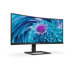 Philips E-line 346E2CUAE - Écran LED incurvé -34" - 3440 x 1440 UWQHD - HDMI, DisplayPort, USB-C - noir texturé