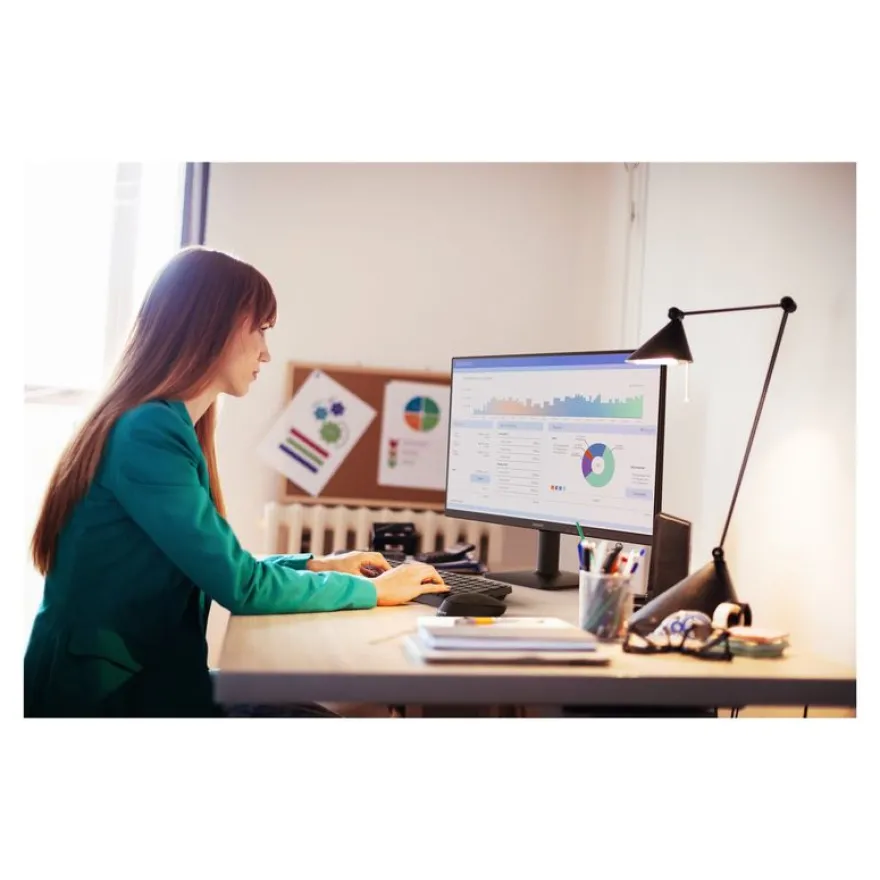 Philips 24E2N1110 - écran LED 24" - Full HD (1080p) - HDMI, VGA - noir