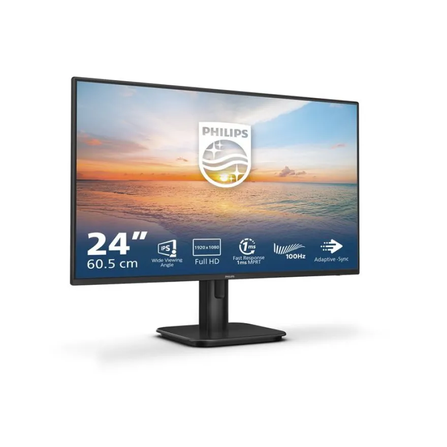 Philips 24E1N1100A - 1000 Series - écran LED 24"- 1920 x 1080 Full HD - noir