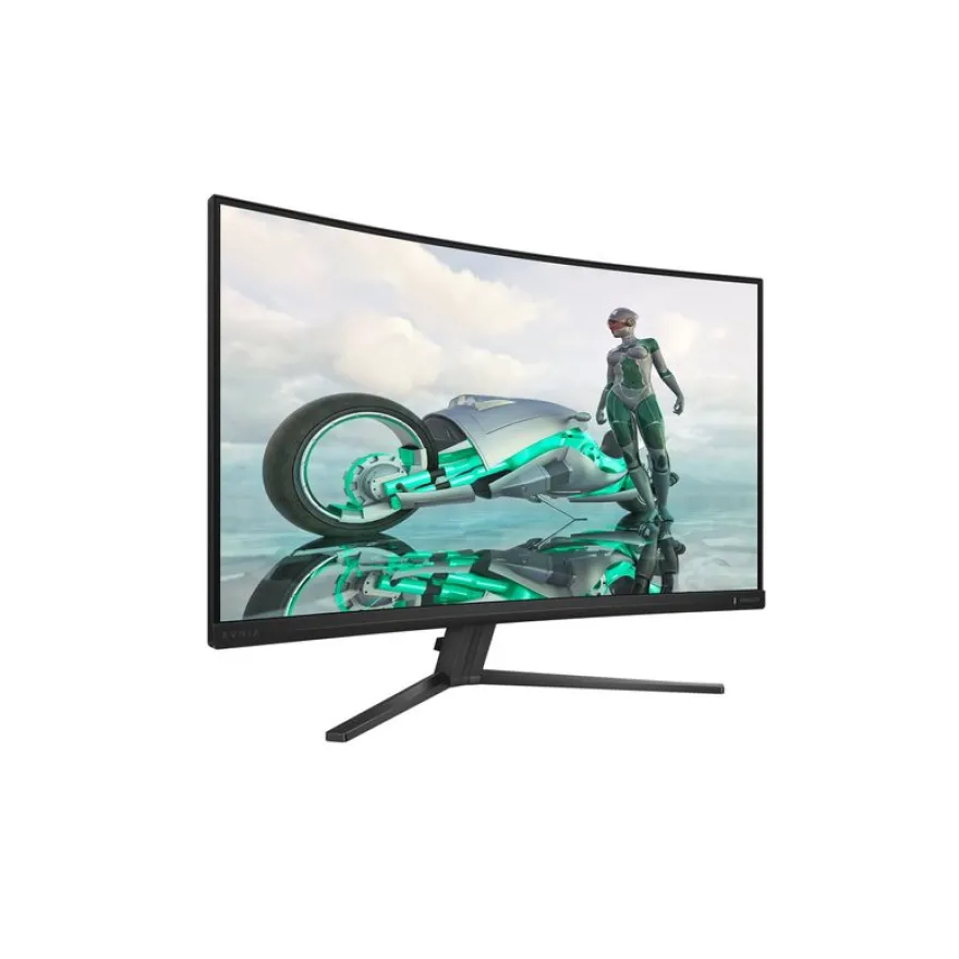 Philips Evnia 3000 32M2C3500L - Écran LED - jeux - incurvé - 32" (31.5" visualisable) - 2560 x 1440 QHD @ 180 Hz - Fast VA - 300 cd/m² - 3500:1 - HDR10 - 0.5 ms - 2xHDMI, DisplayPort - Charbon
