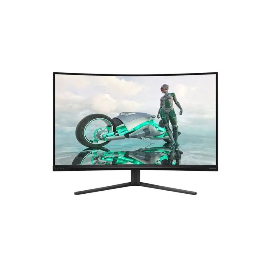 Philips Evnia 3000 32M2C3500L - Écran LED - jeux - incurvé - 32" (31.5" visualisable) - 2560 x 1440 QHD @ 180 Hz - Fast VA - 300 cd/m² - 3500:1 - HDR10 - 0.5 ms - 2xHDMI, DisplayPort - Charbon