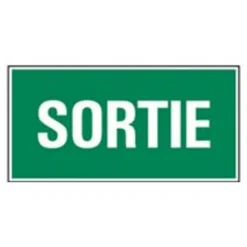Pickup - Panneau de signalisation - 300 x 150 mm - Sortie