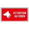 Pickup - Panneau de signalisation - 300 x 150 mm - Attention au chien