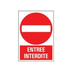Pickup - Panneau Entrée interdite 1 - 230 x 330 mm